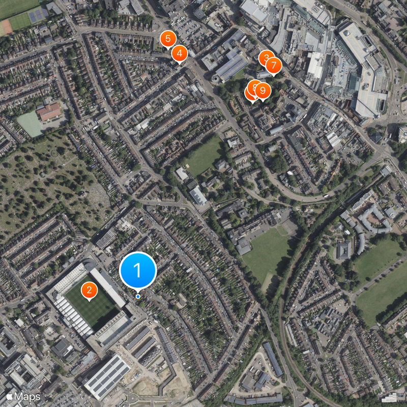 Watford Map