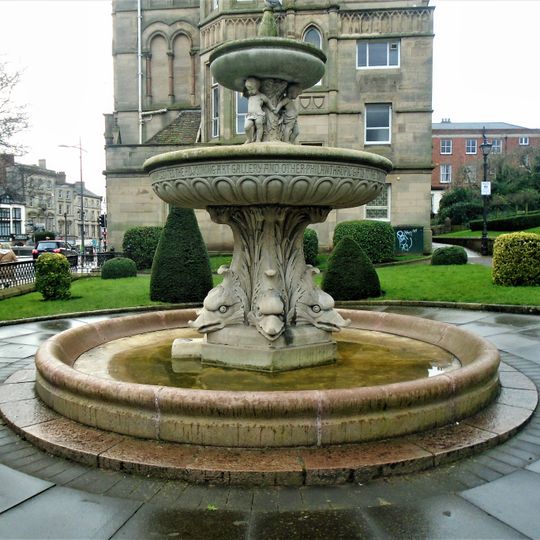 Fountain In St.Peter's Gardens