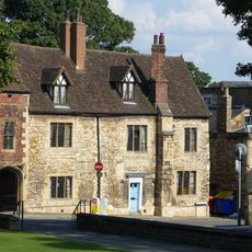 Graveley Place and adjoining garden wall