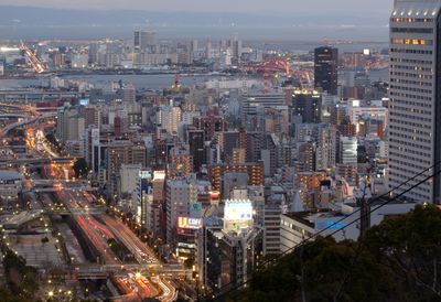 At night 0