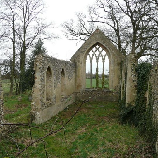 Remains of Church of St Mary, Tivetshall St Mary