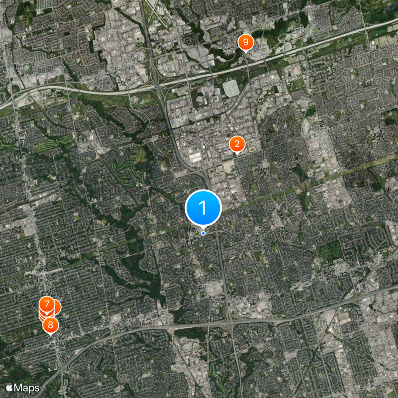Seneca College Map