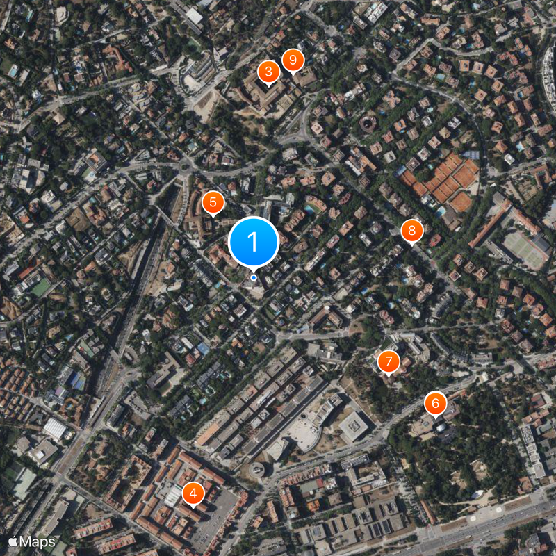 ESADE Business School Karte