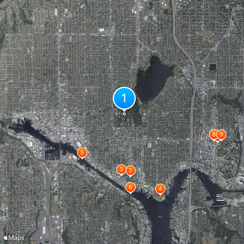 Woodland Park Zoo Map