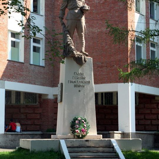 Братская могила красноармейцев Волынского полка, погибших в 1919 году в боях с белогвардейцами