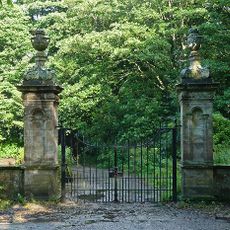 Gates, Gatepiers And Screen Walls To West Of Matfen Hall