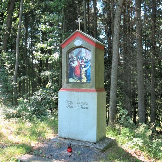 Kaplička křížové cesty v Brtníkách-IV