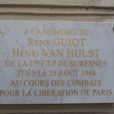Commemorative plaque