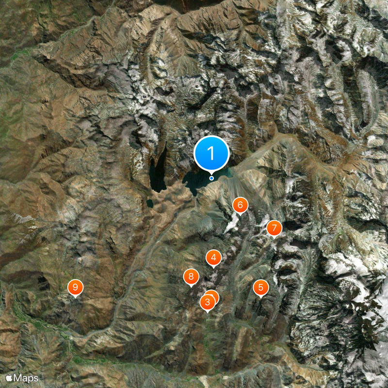 Embalse El Yeso Map