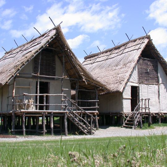 Terramara's archaeologic park and museum of Montale