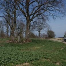 Boží muka u zříceniny větrného mlýna západně od Příčov