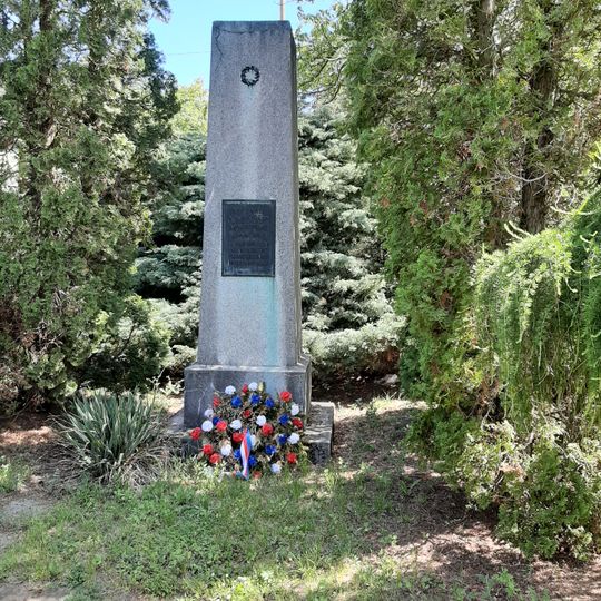 Memorial to the fallen in Řež
