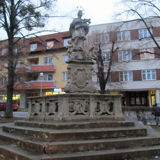 Statue of John of Nepomuk in Fryšták