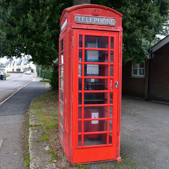 K6 Telephone Kiosk O/S Village Hall