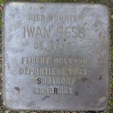 Stolperstein dedicated to Iwan Hess