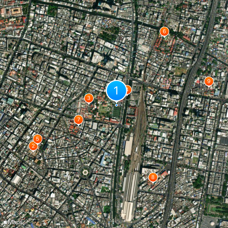 Debsirin school Map
