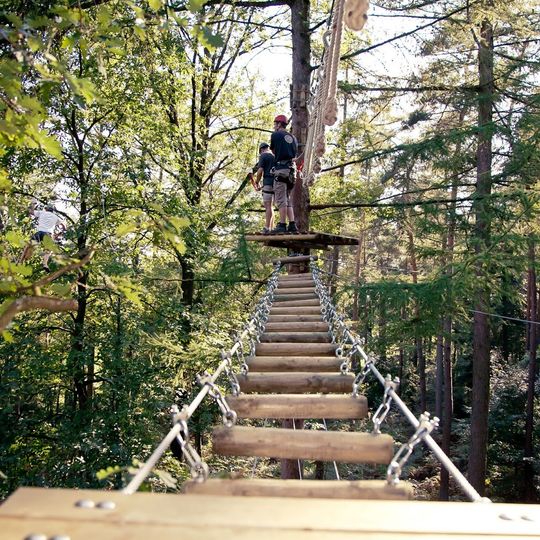 Accrobranche Center Parcs Les Hauts de Bruyères