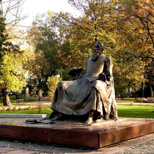 Jan Kochanowski monument in Radom