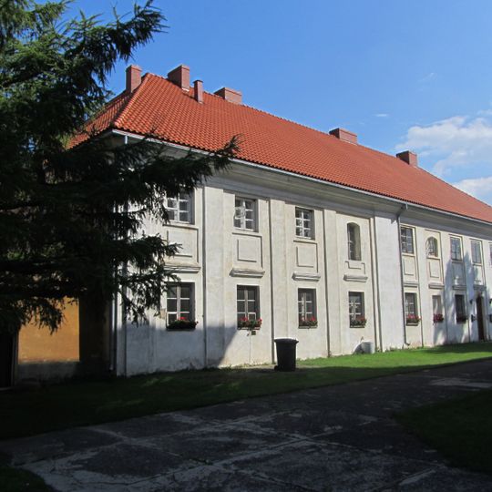 Klasztor, ob. plebania