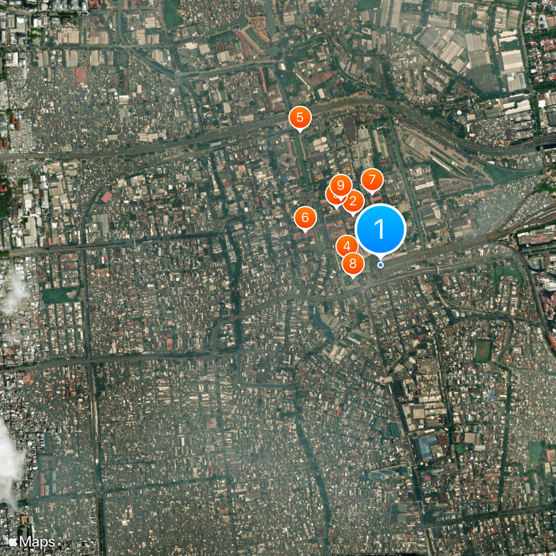 Jakarta Kota railway station Map