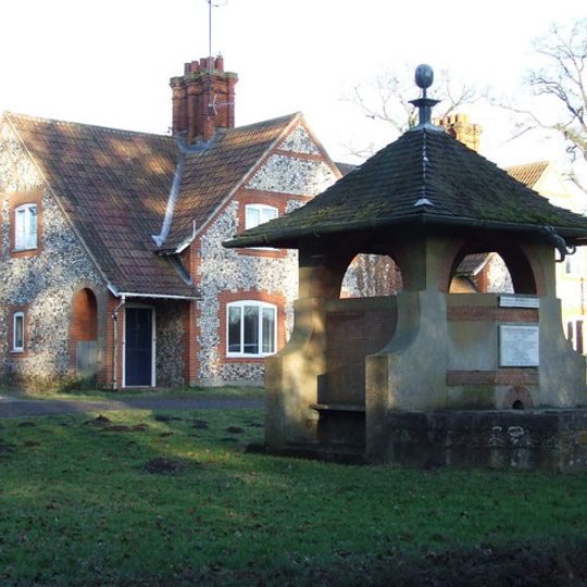 Water Trough And War Memorial