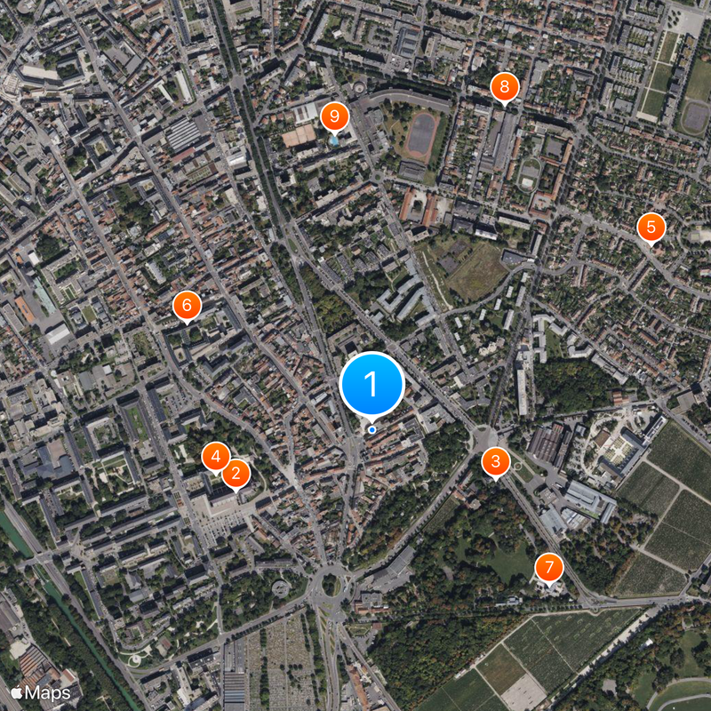 Taittinger Map