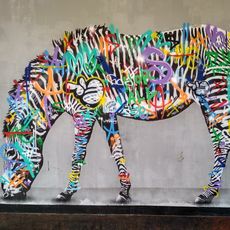 Wandmalerei, Kunstwerk