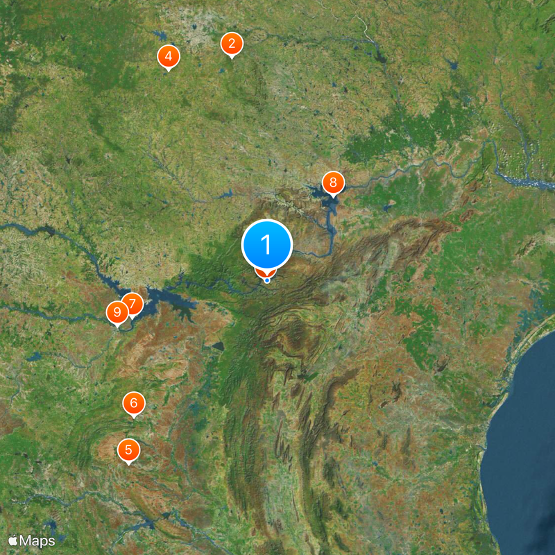 Srisailam Map
