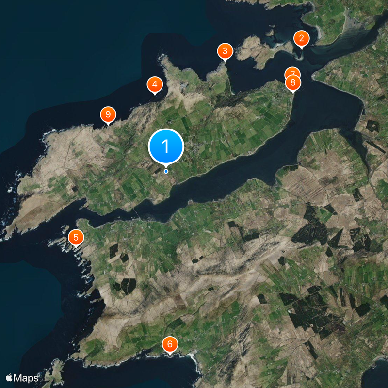 Valentia Island Mappa