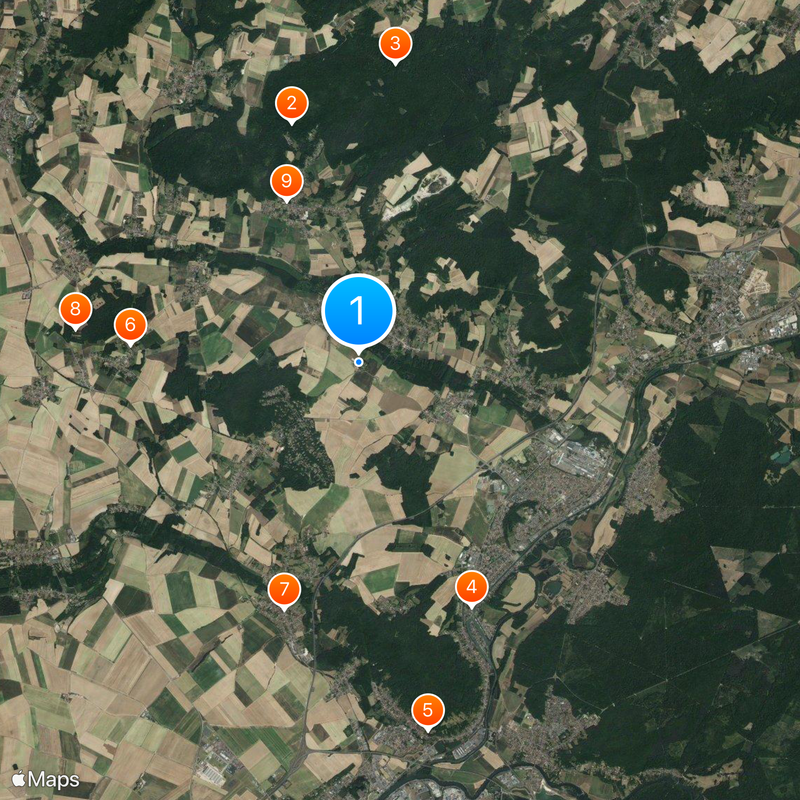 Hindenburg Line Mapa