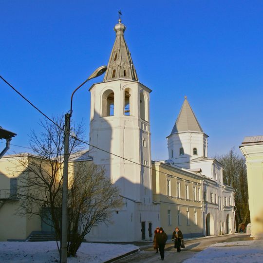 Bell tower of Saint Nicholas Church on Yaroslav's Court