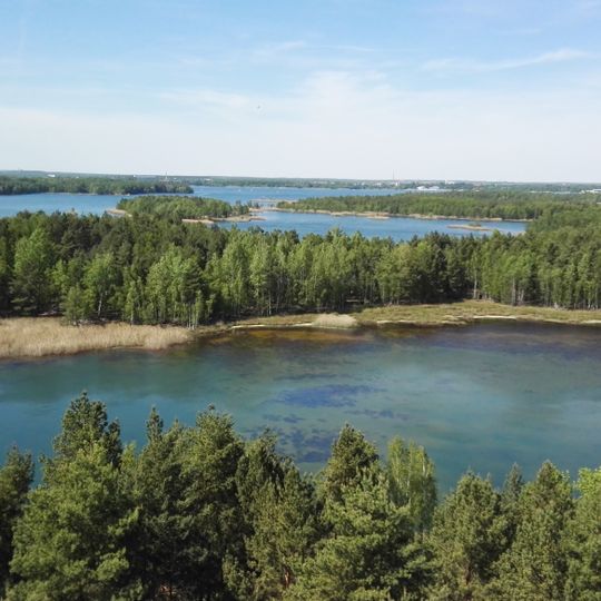 Insel im Senftenberger See
