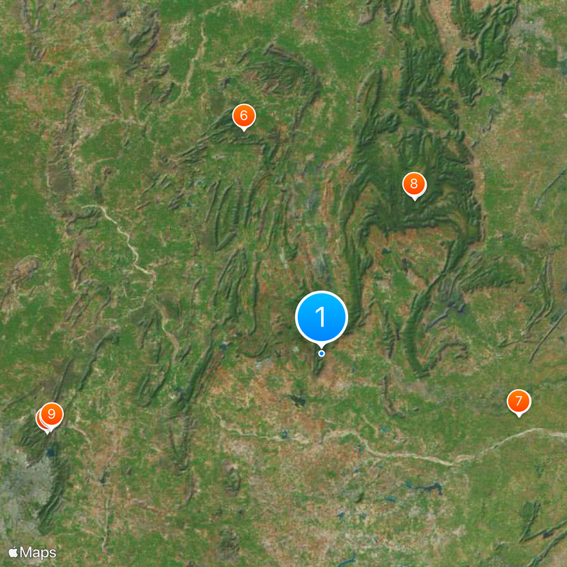Fuerte de Banghar Mapa