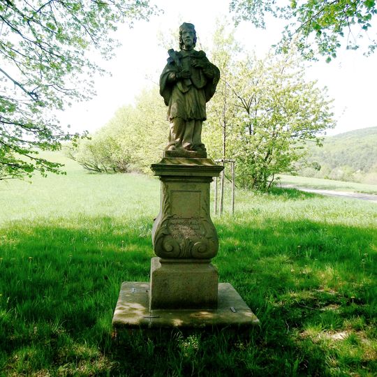 Statue of John of Nepomuk in Stříbrnice