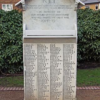 West Brentford Stone of Remembrance