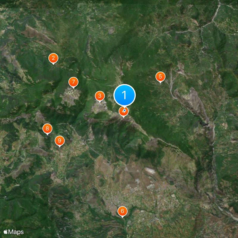Pollino Map