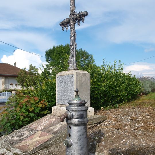 Croix de Bersa à Thugny-Trugny