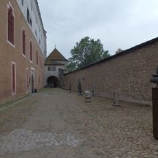 Zvolenský hrad, múr hradbový