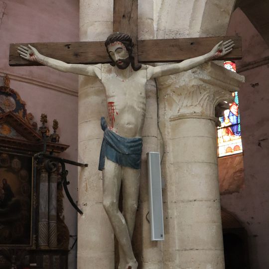 Christ en croix à Chissey-sur-Loue