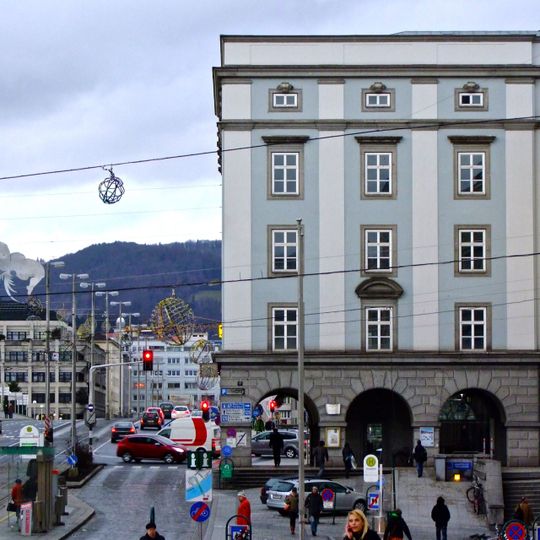 Brückenkopfgebäude Ost, Hauptplatz 5,6, Linz