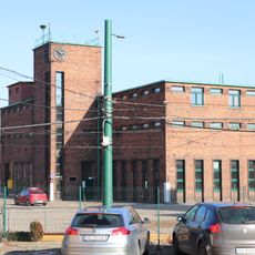 Tram depot buildings complex in Chorzów