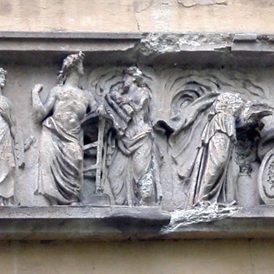 Reliefs on the Herrenhaus Helfenberg