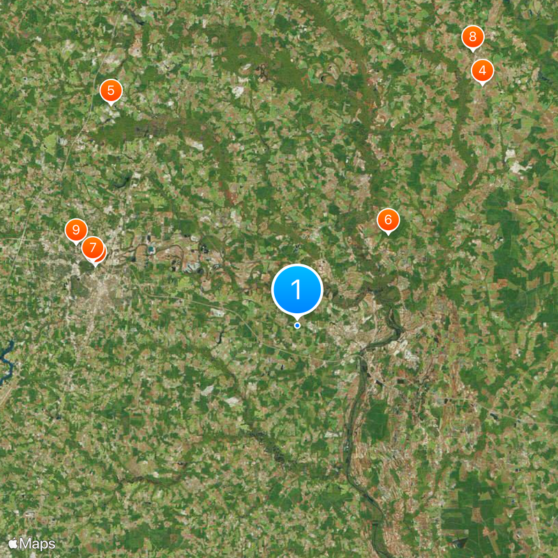 Edgecombe County Map