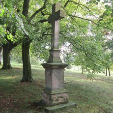 Kříž na křížové cestě u Rosic - 11. zastavení