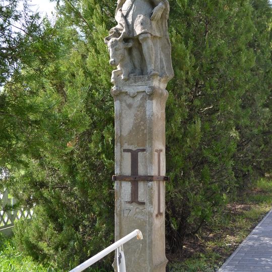 Socha sv. Vendelína, pilier