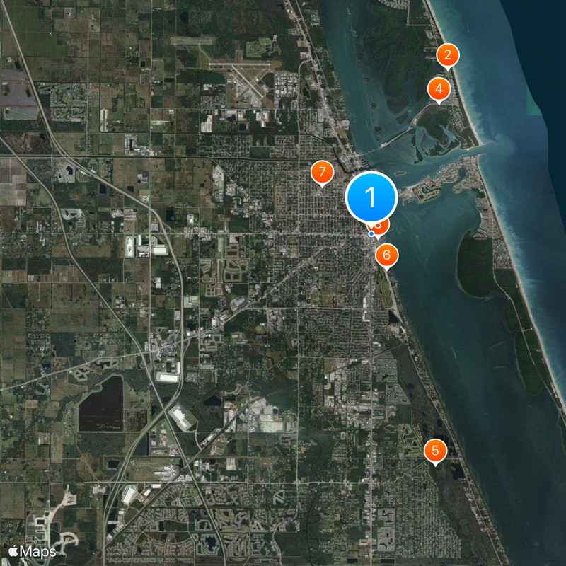 Fort Pierce Map
