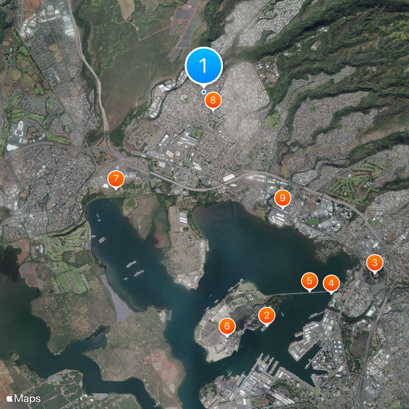 Pearl City Map