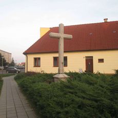 Kříž v Blatné u Spálené ulice