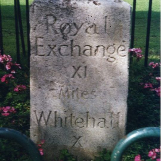 Milestone on Rose Hill