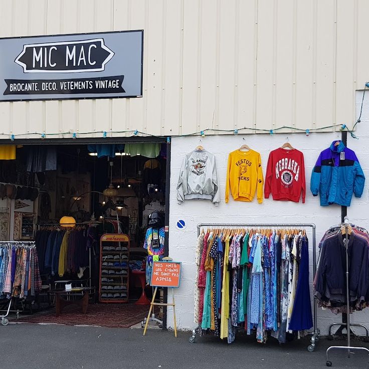 Mic Mac Brocante Deco Vetements vintage